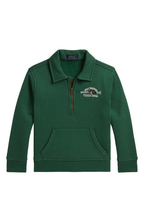Kids' Quarter Zip Fleece Pullover