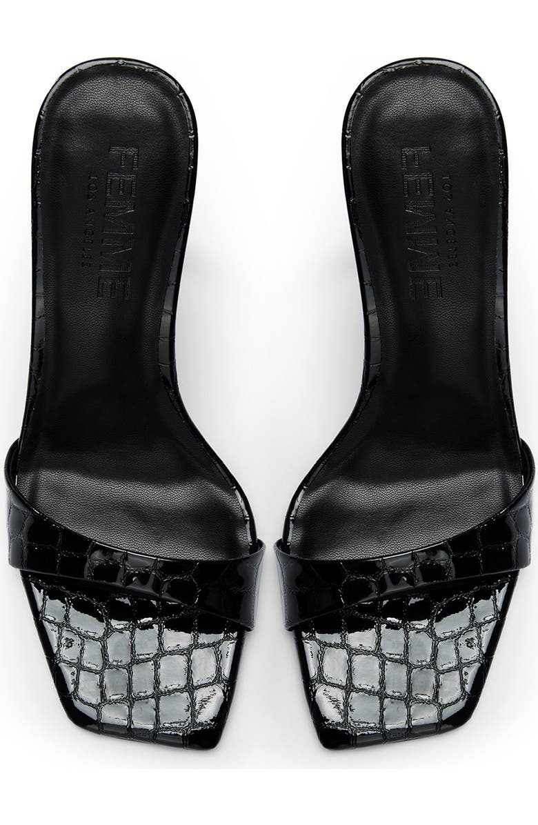 FEMME Anine Mule, Alternate, color, Black