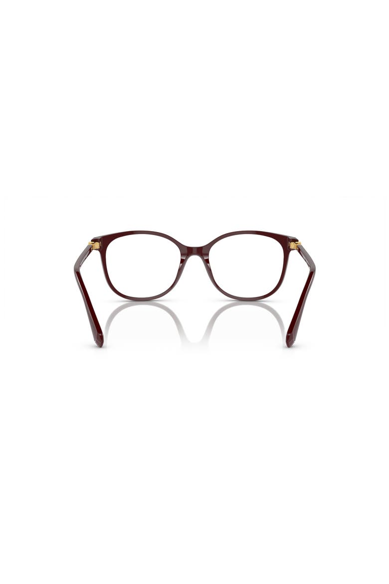 53mm Square optical glasses, Alternate, color, Red
