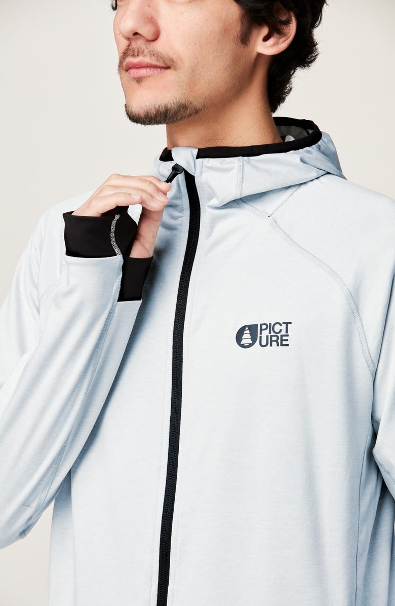 Picture Organic Clothing Shari Performance Zip Hoodie, Alternate, color, 