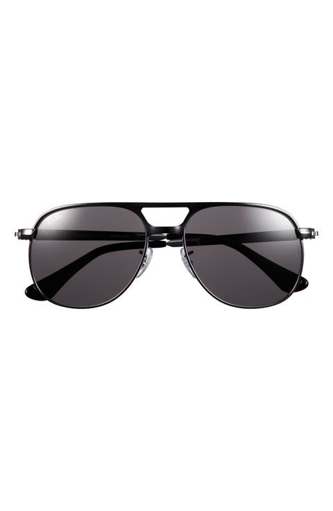 Bill Max 56mm Square Sunglasses
