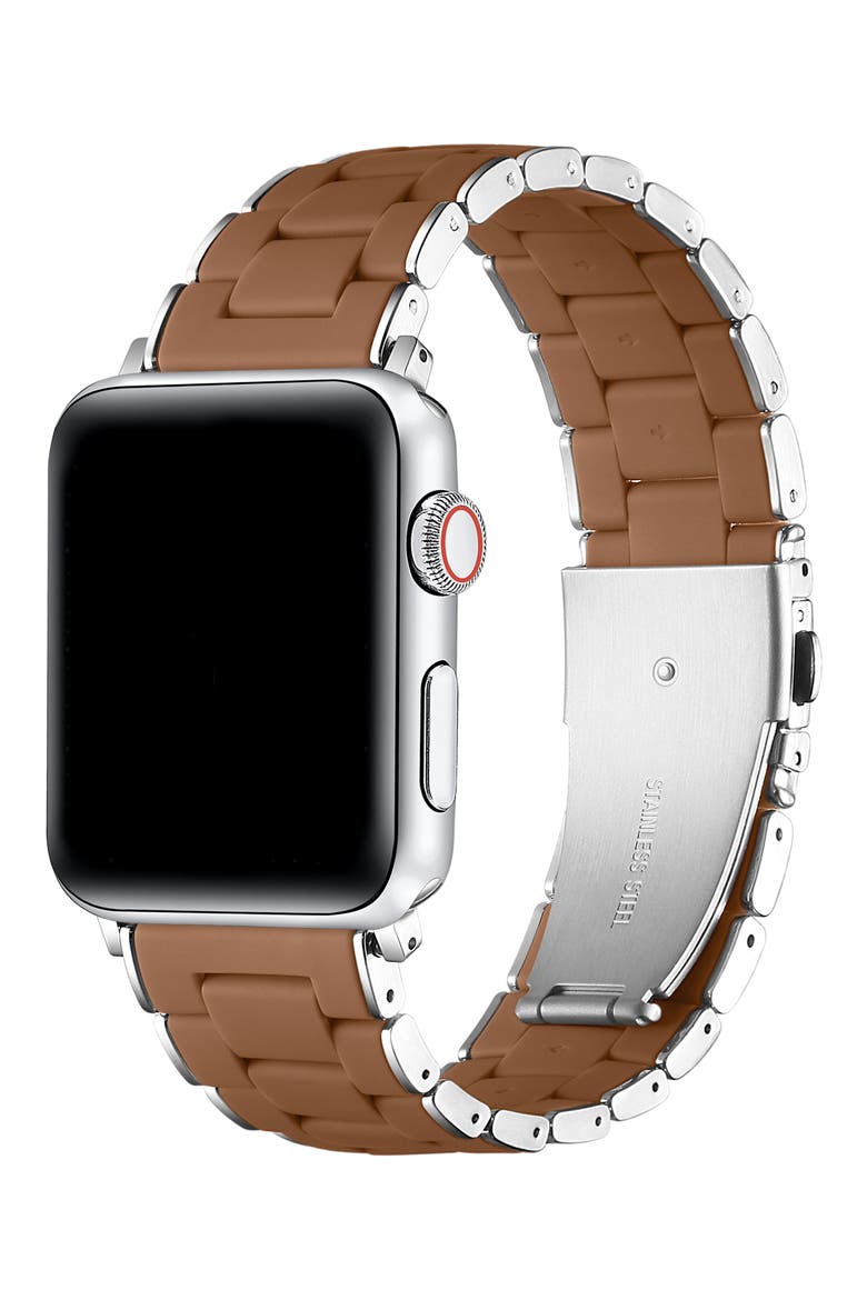 Orla Apple Watch® Bracelet Watchband, Alternate, color, CARMEL