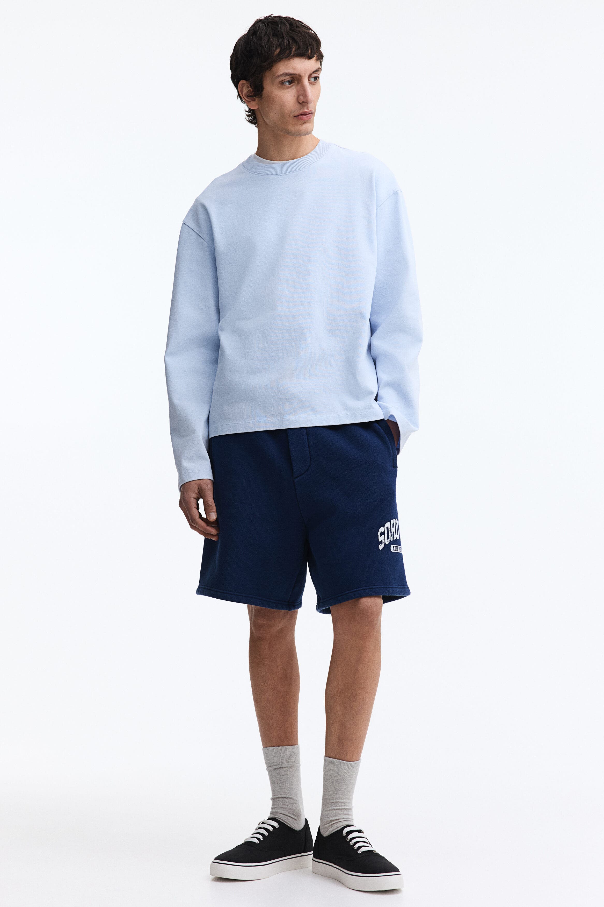 Relaxed-fit shorts - image 2