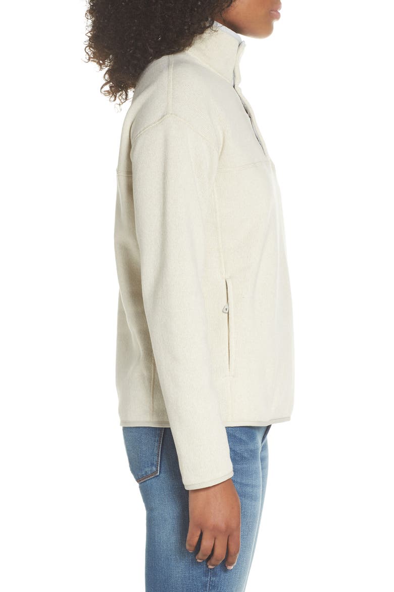 Lightweight Better Sweater® Marsupial Fleece Pullover, Alternate, color, BLEACHED STONE