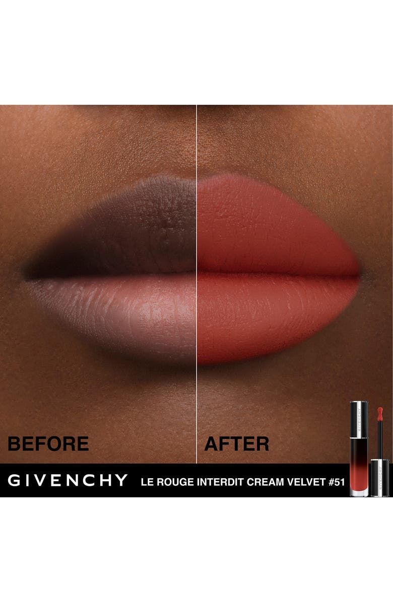 Givenchy Le Rouge Interdit Cream Velvet Lipstick, Alternate, color, N51