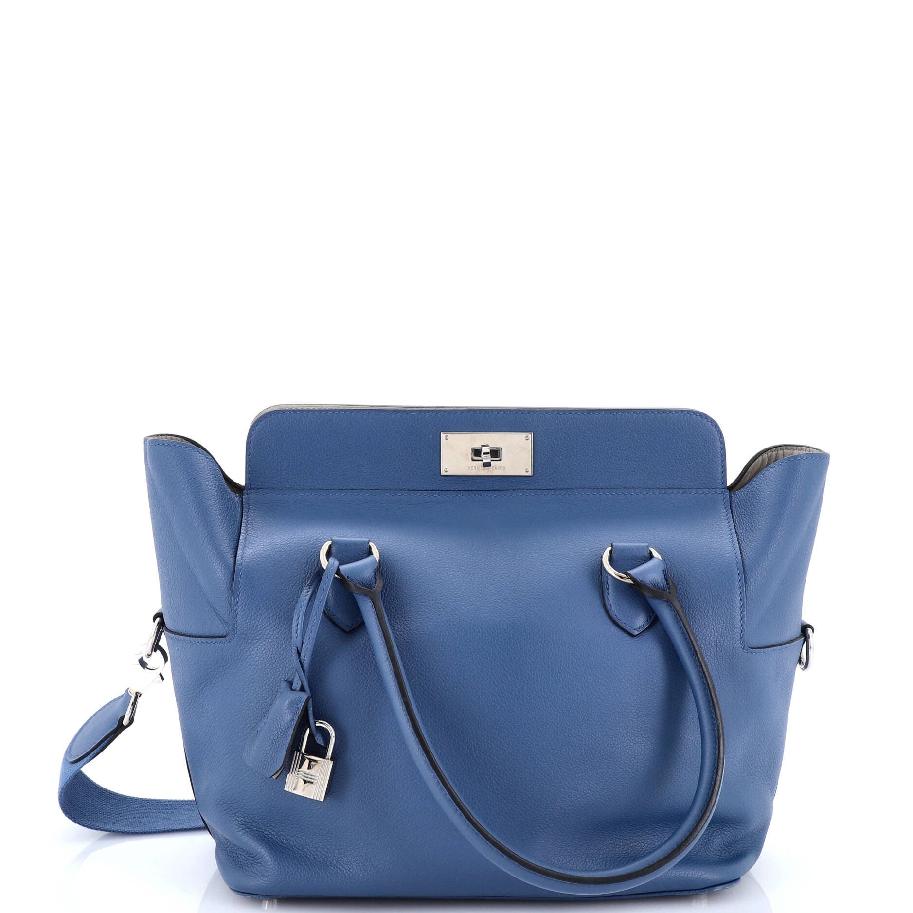 Pre-Owned Hermes Verso Toolbox Bag Evercolor 26, Main, color, 