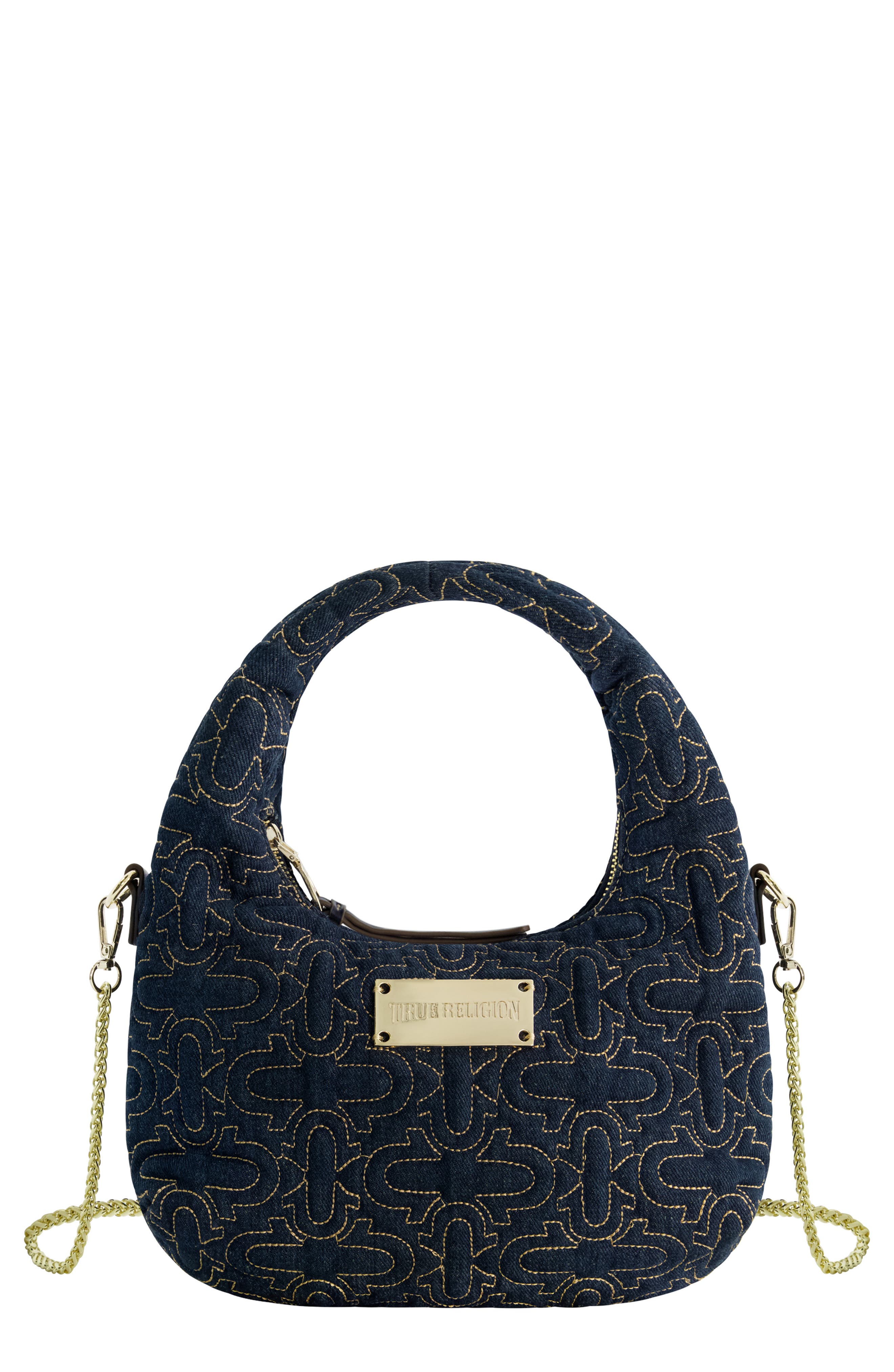 True Religion Quilted Hand Bag