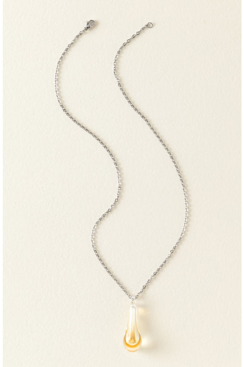 A Life's Work Honeybee Necklace by Shir Glassworks, Alternate, color, Multi