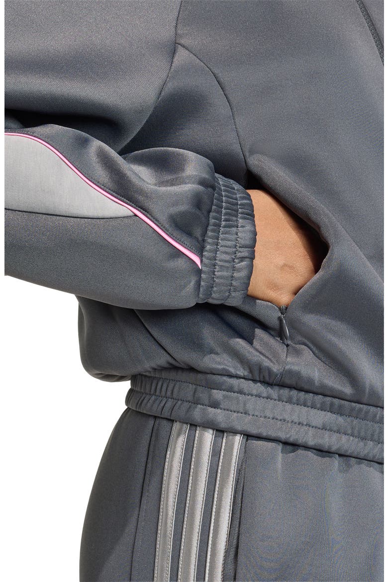 Stadium Track Jacket, Alternate, color, GREY SIX/ ST TROPIC BLOOM