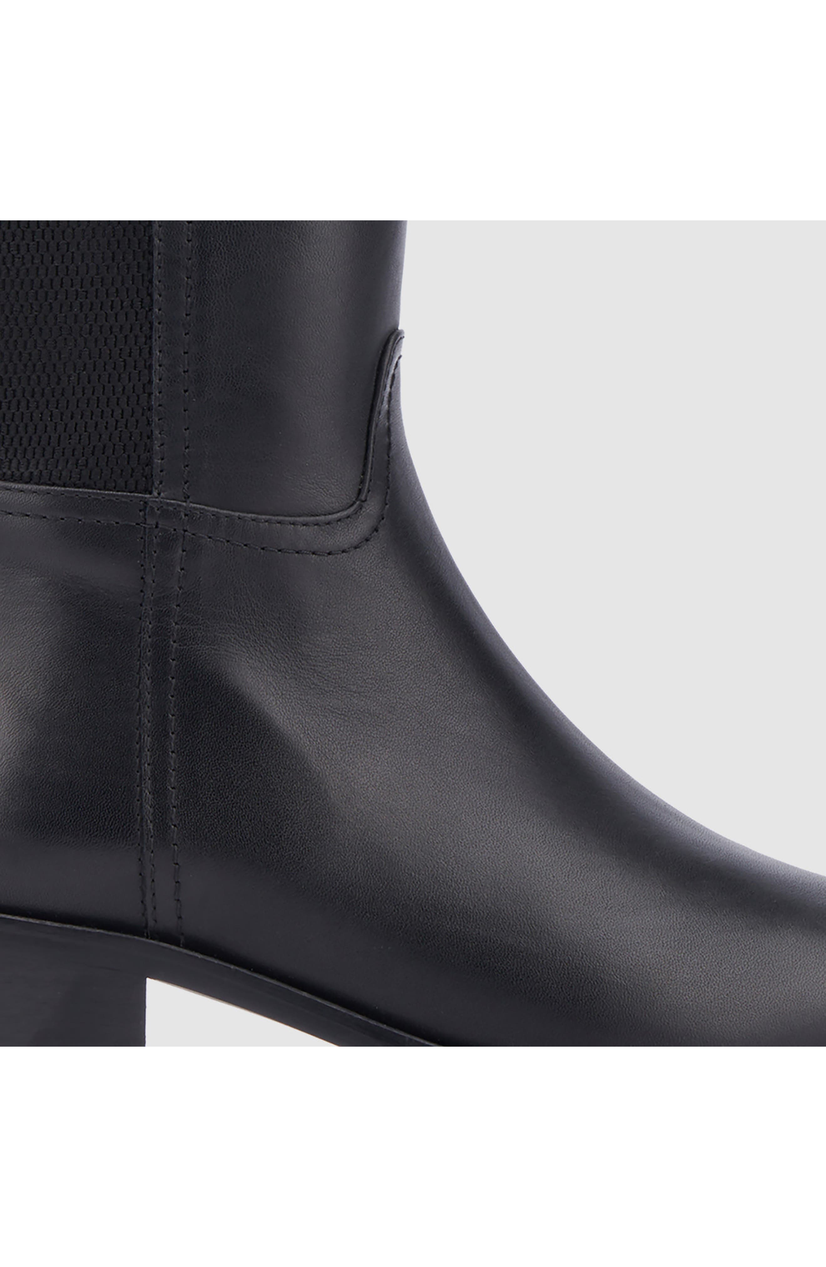 Aquatalia Ricarda Weatherproof Knee High Boot, Alternate, color, Black