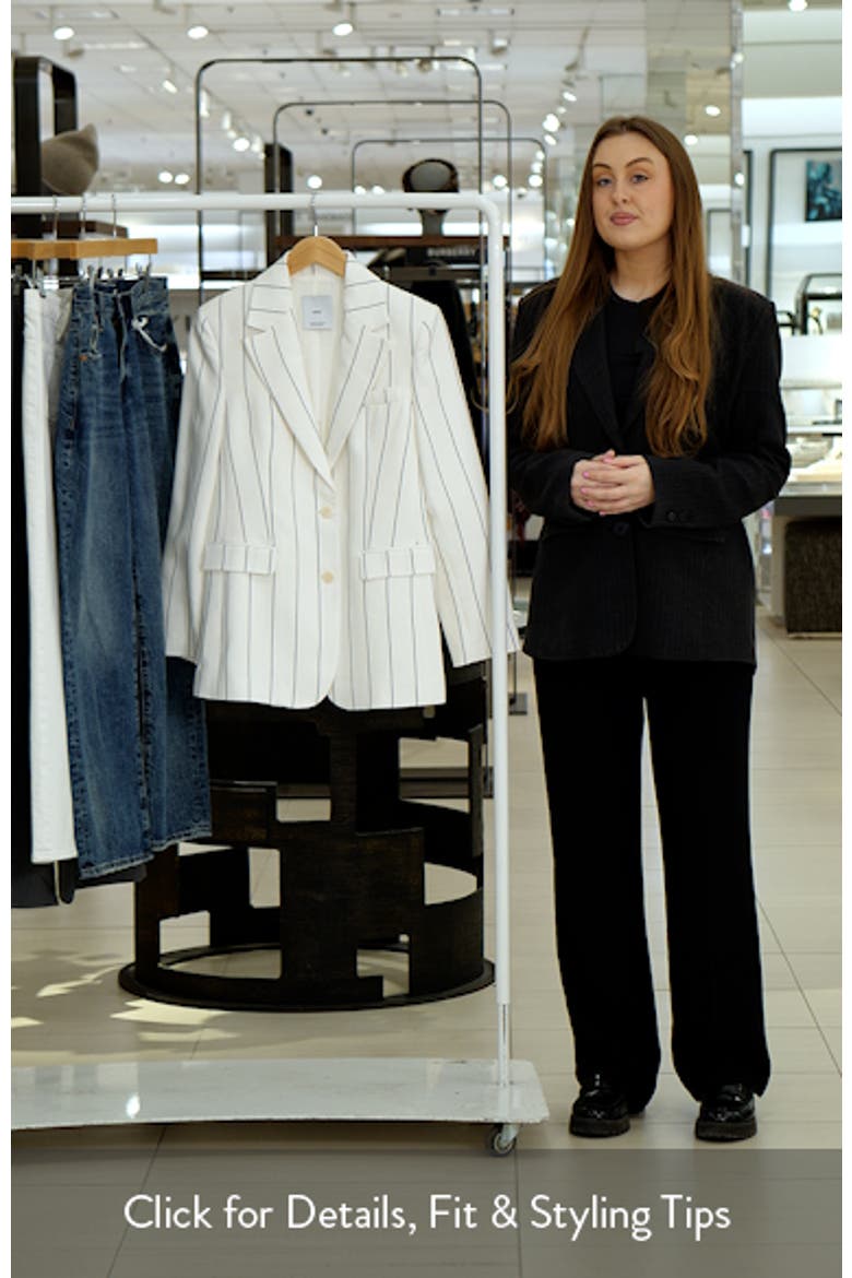 Pinstripe Suit Jacket video