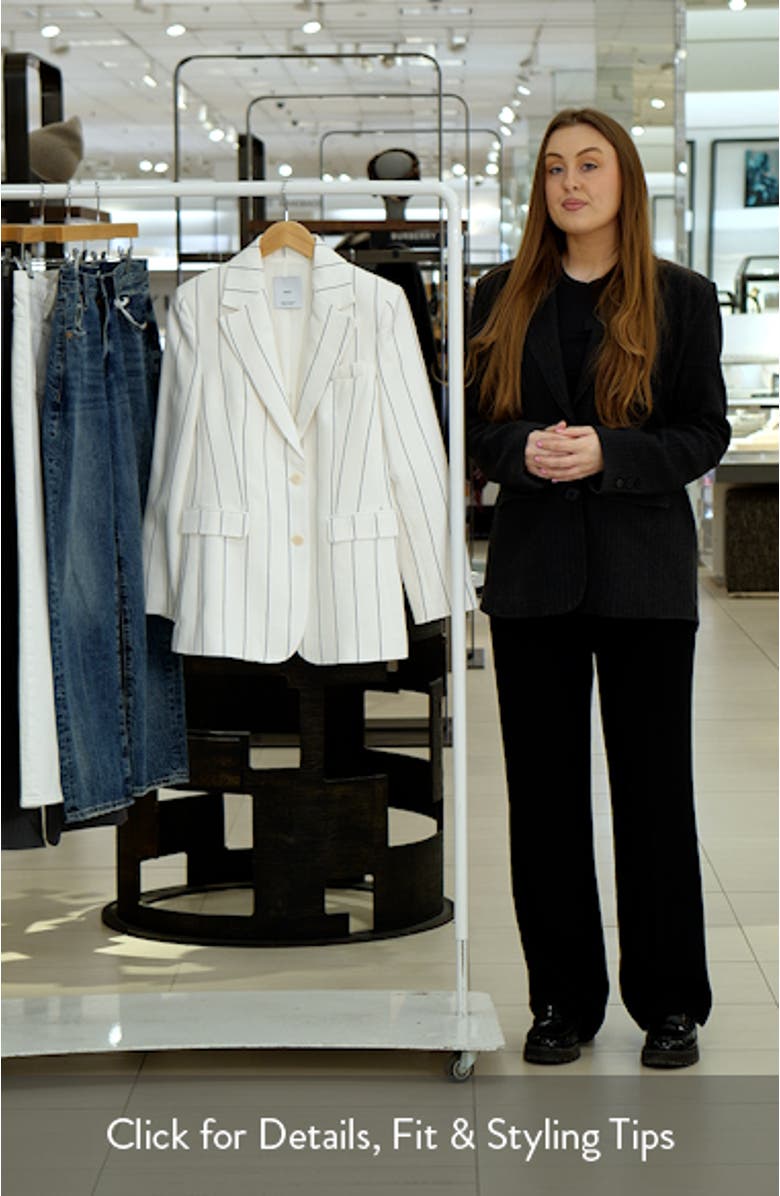 Pinstripe Suit Jacket, sales video thumbnail