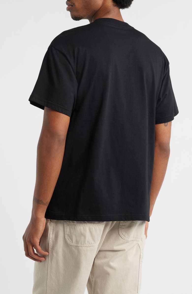 Carhartt Work In Progress Sardinas Organic Cotton Graphic T-Shirt, Alternate, color, Black