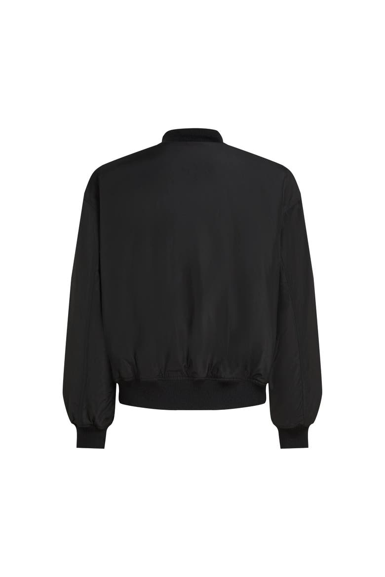 Men's Bomber Jacket, Alternate, color, Black