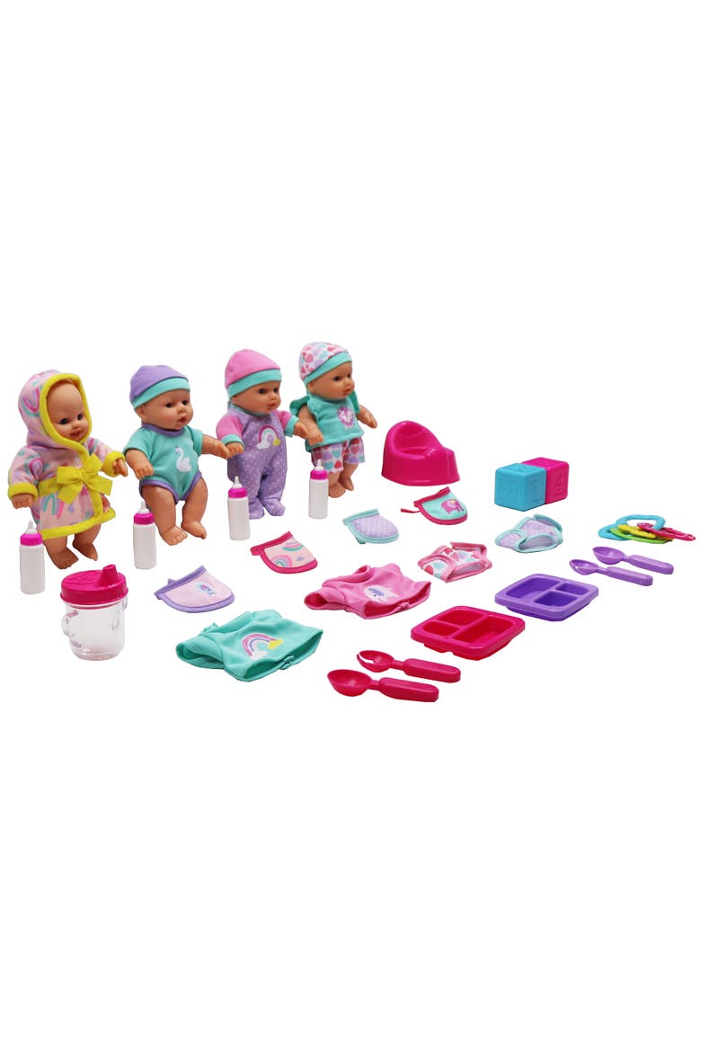 7" Baby Doll Friends, Age 2+, Alternate, color, Multicolored