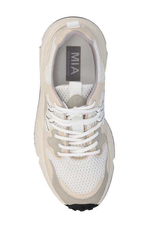 Mia Field Sneaker In Seashell Multi