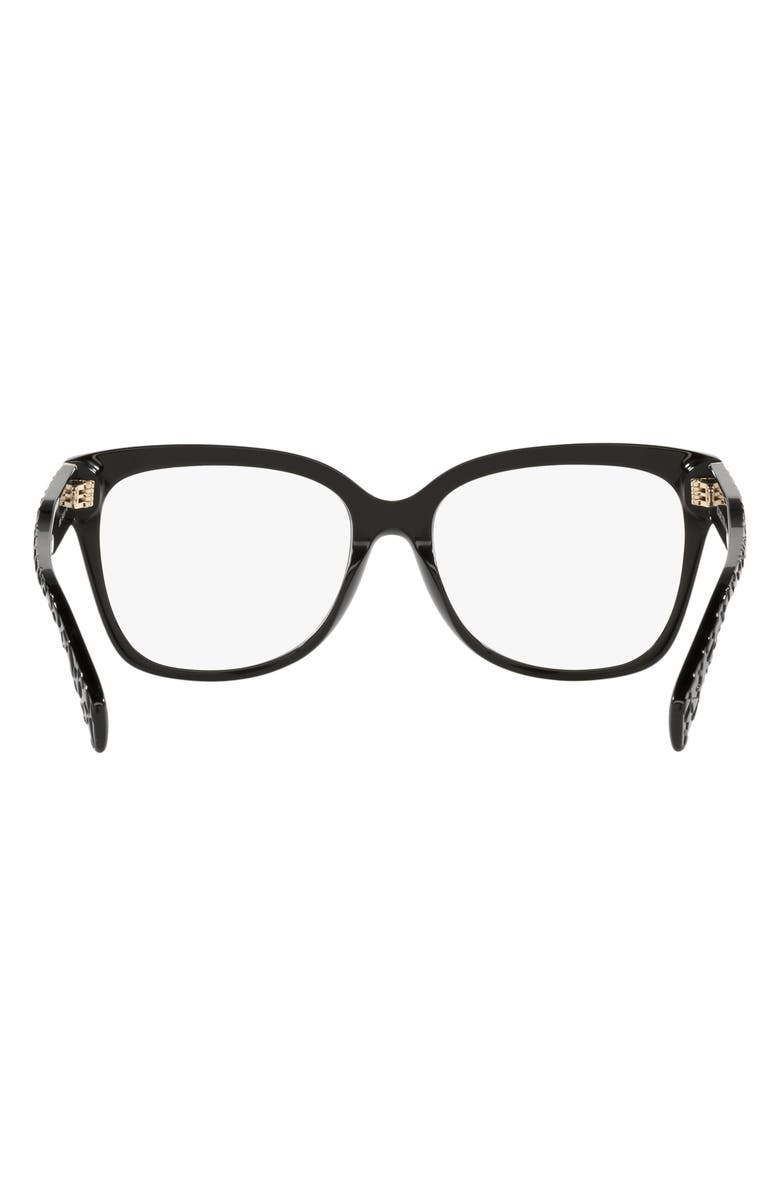 Michael Kors Palawan 54mm Square Optical Glasses, Alternate, color, 