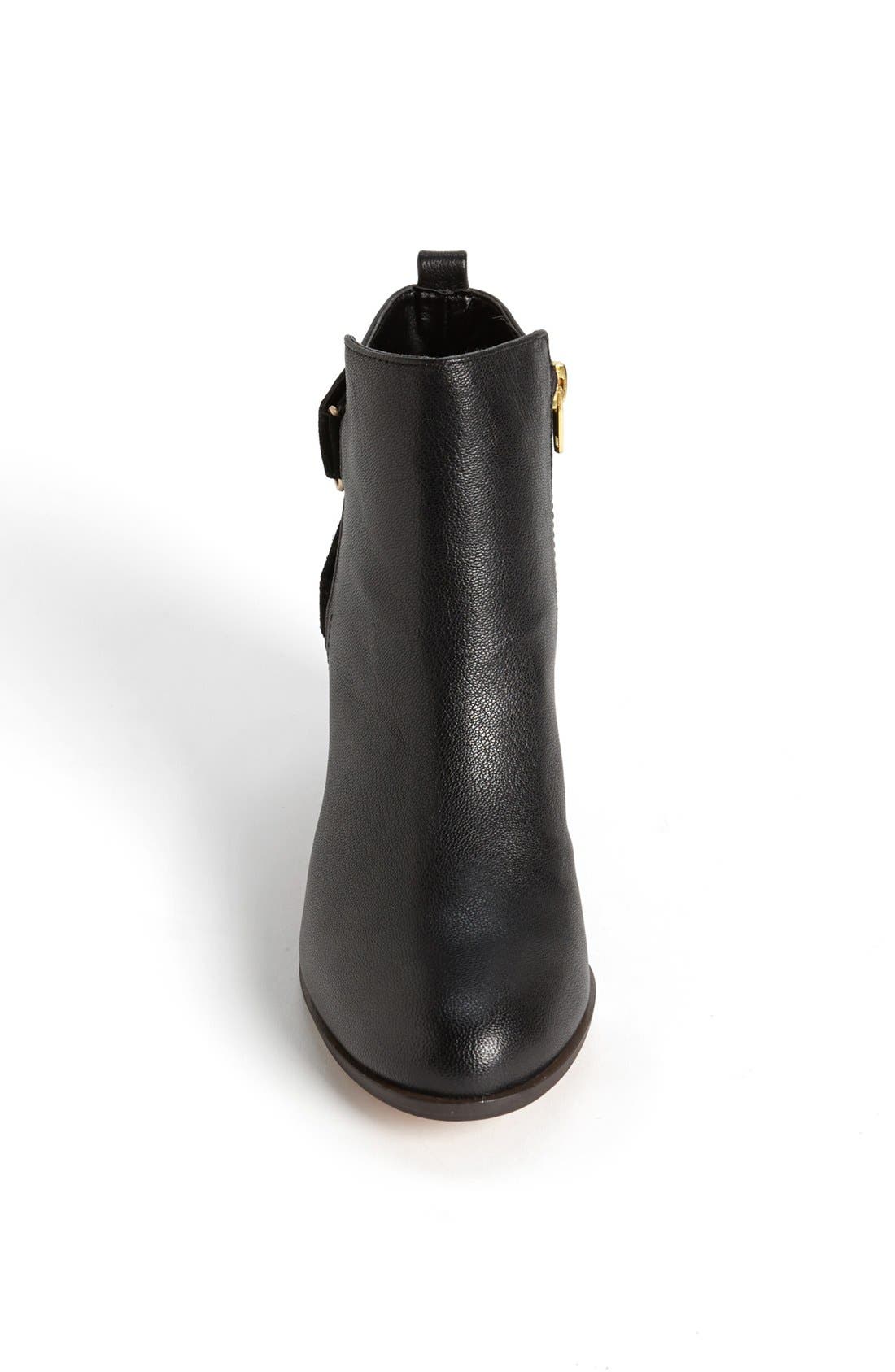 Julianne Hough for Sole Society 'Idelle' Bootie, Alternate, color, BLACK/ BLACK