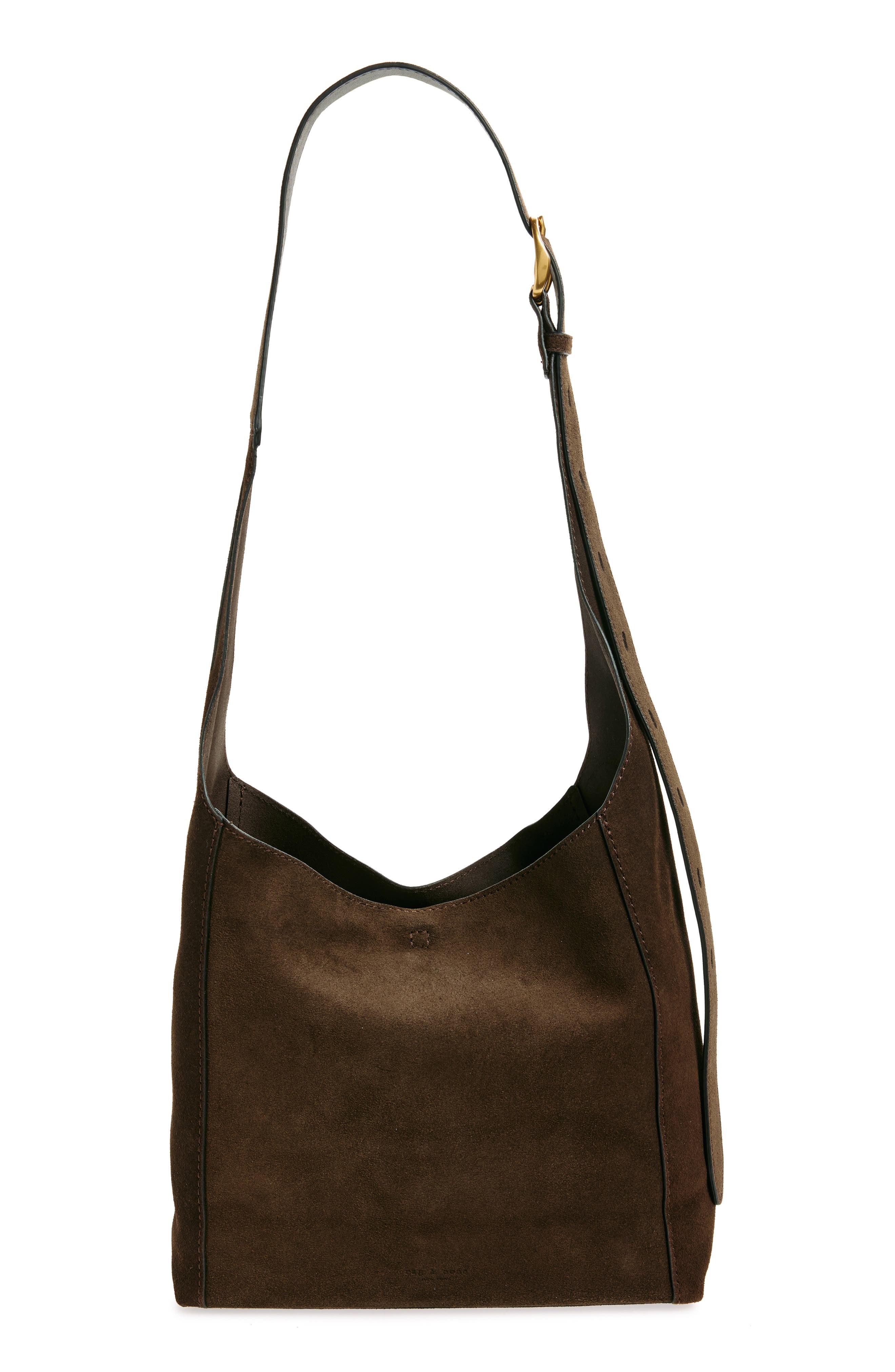 rag & bone Small Belize Basketweave Embossed Leather Shopper, Main, color, 