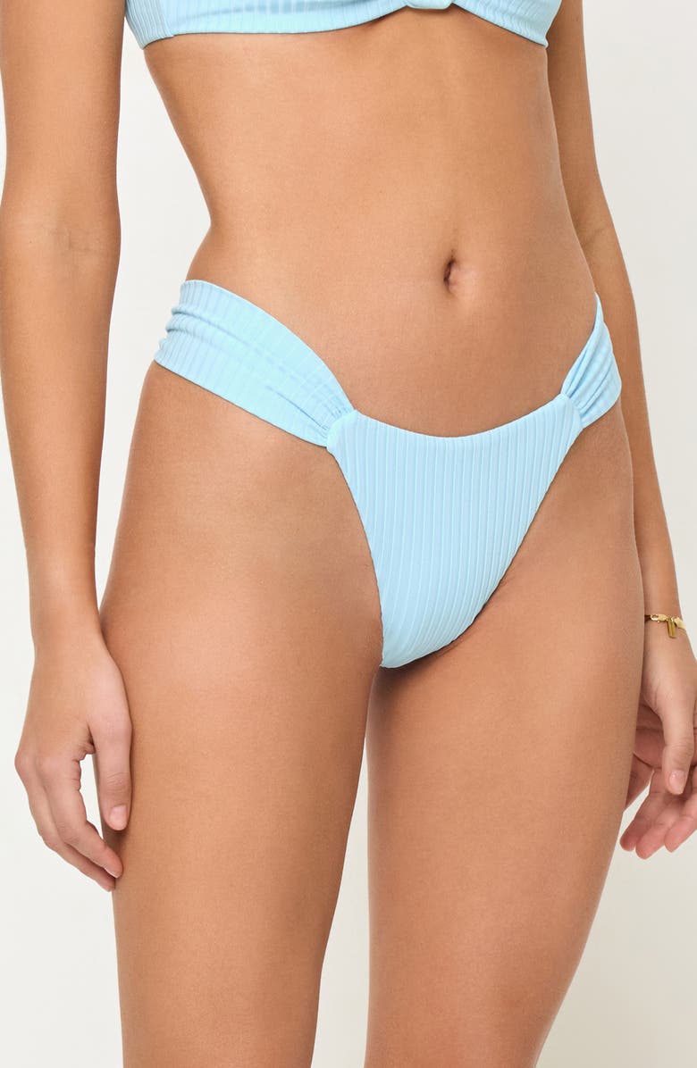 LSPACE Dolce Bitsy Bikini Bottoms, Alternate, color, Tourmaline
