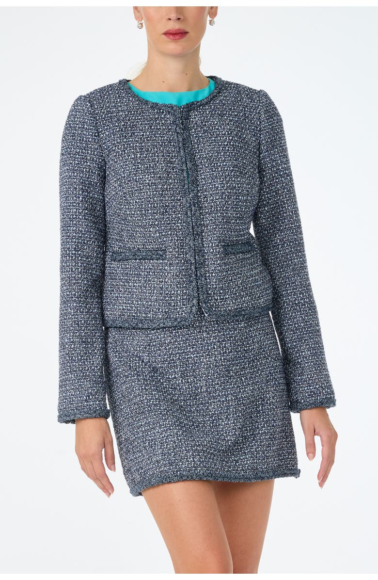 Trina Turk Kiui Tweed Blazer, Main, color, Multi