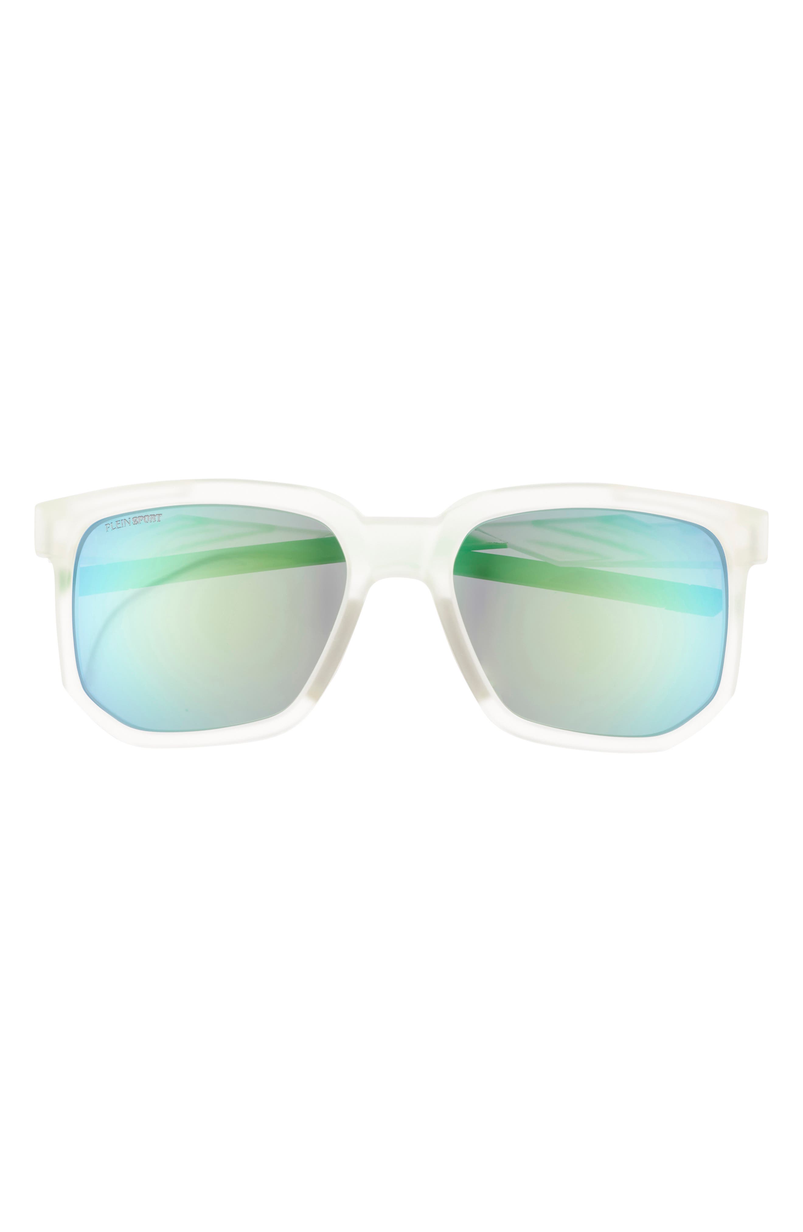 PHILIPP PLEIN Sport 56mm Square Sunglasses