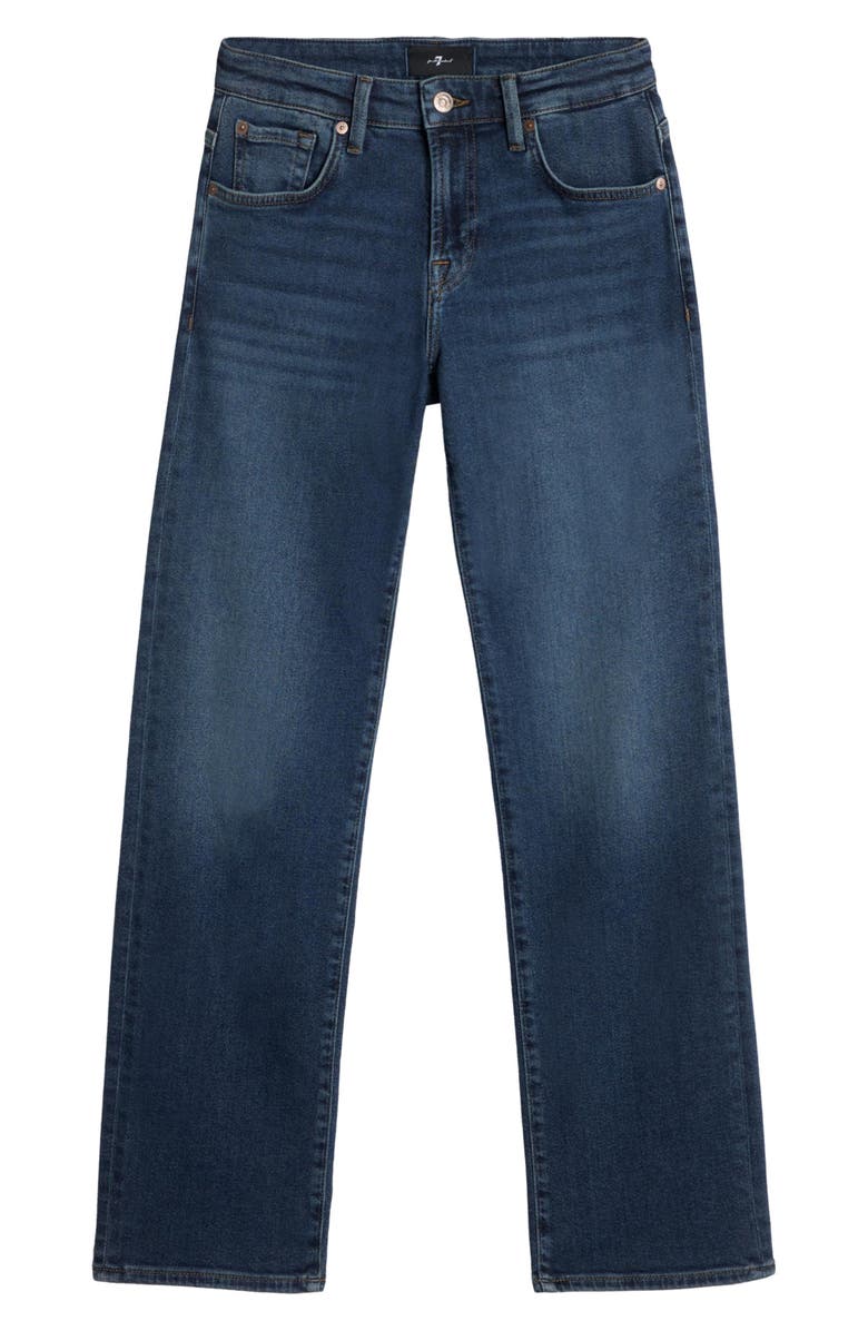 7 For All Mankind Calie Ankle Straight Leg Jeans, Alternate, color, Cisco