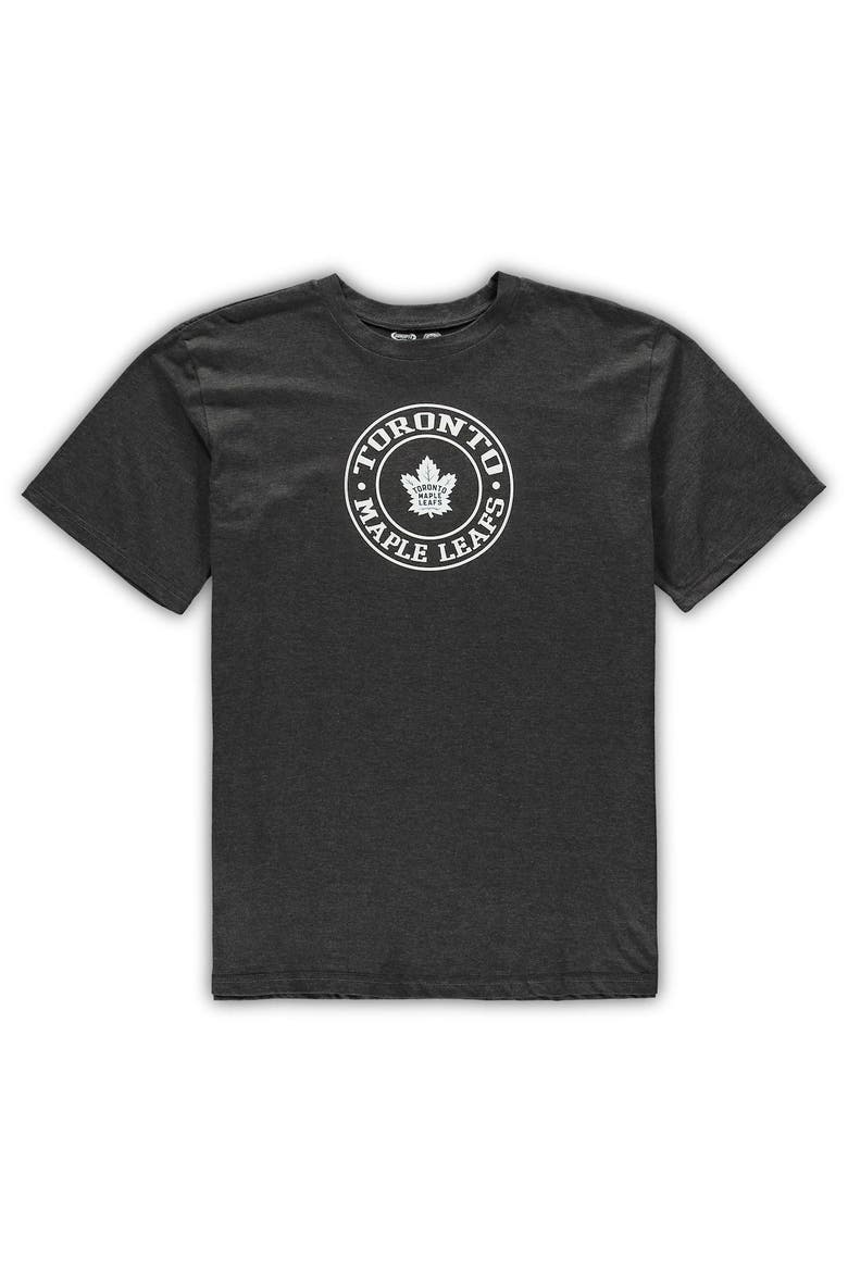 Men's Concepts Sport Navy/Heathered Charcoal Toronto Maple Leafs Big & Tall T-Shirt & Shorts Sleep Set, Alternate, color, Navy