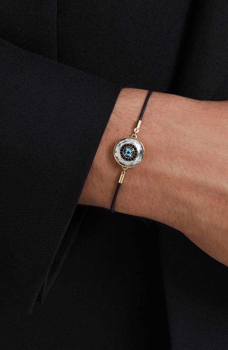 Swarovski Symbolica Crystal Evil Eye Bracelet, Alternate, color, Multicolored