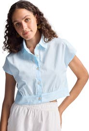 Reistor Oversized Crop Shirt