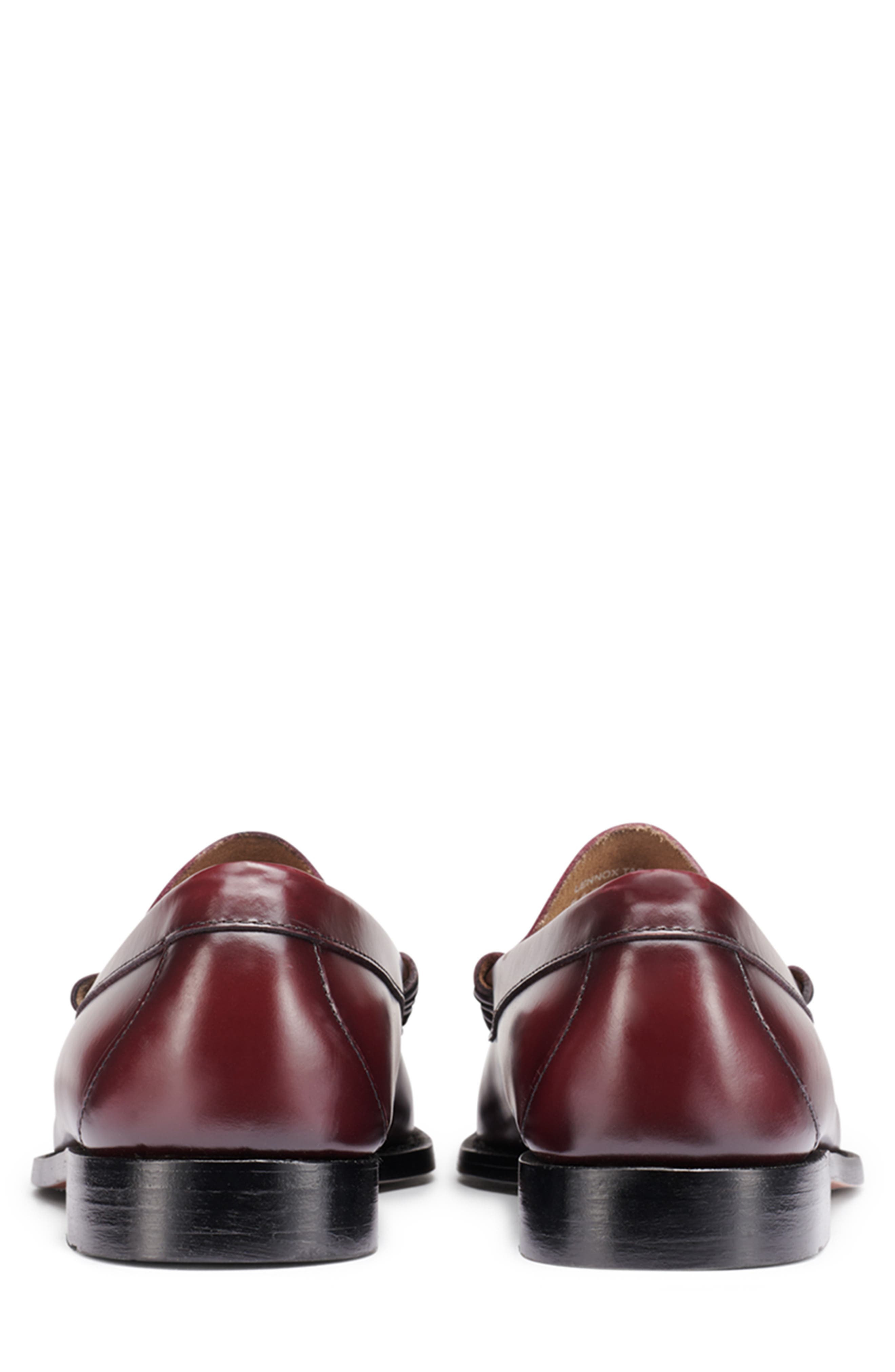 Lennox Tassel Weejun Loafer, Alternate, color, WINE