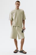 H&M Oversized Fit Scuba Knit T-shirt