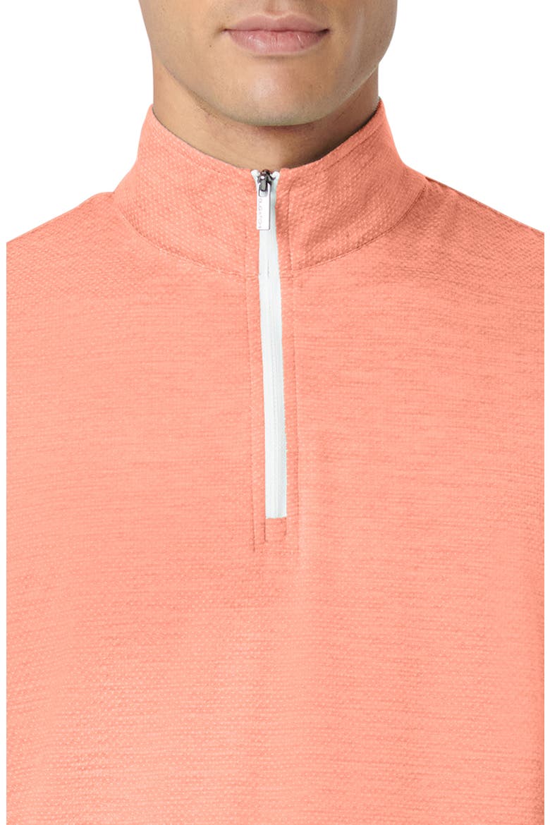 Quarter Zip Performance Pullover, Alternate, color, CORAL
