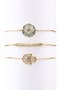 Cici Hamsa CZ Bracelet Set