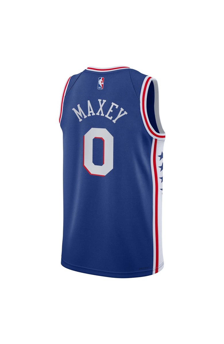 Nike Youth Nike Tyrese Maxey Royal Philadelphia 76ers Swingman Jersey - Icon Edition, Alternate, color, Royal