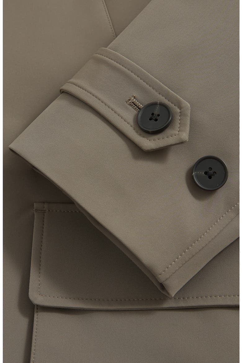 Player Water Resistant Coat, Alternate, color, MUSHROOM BROWN