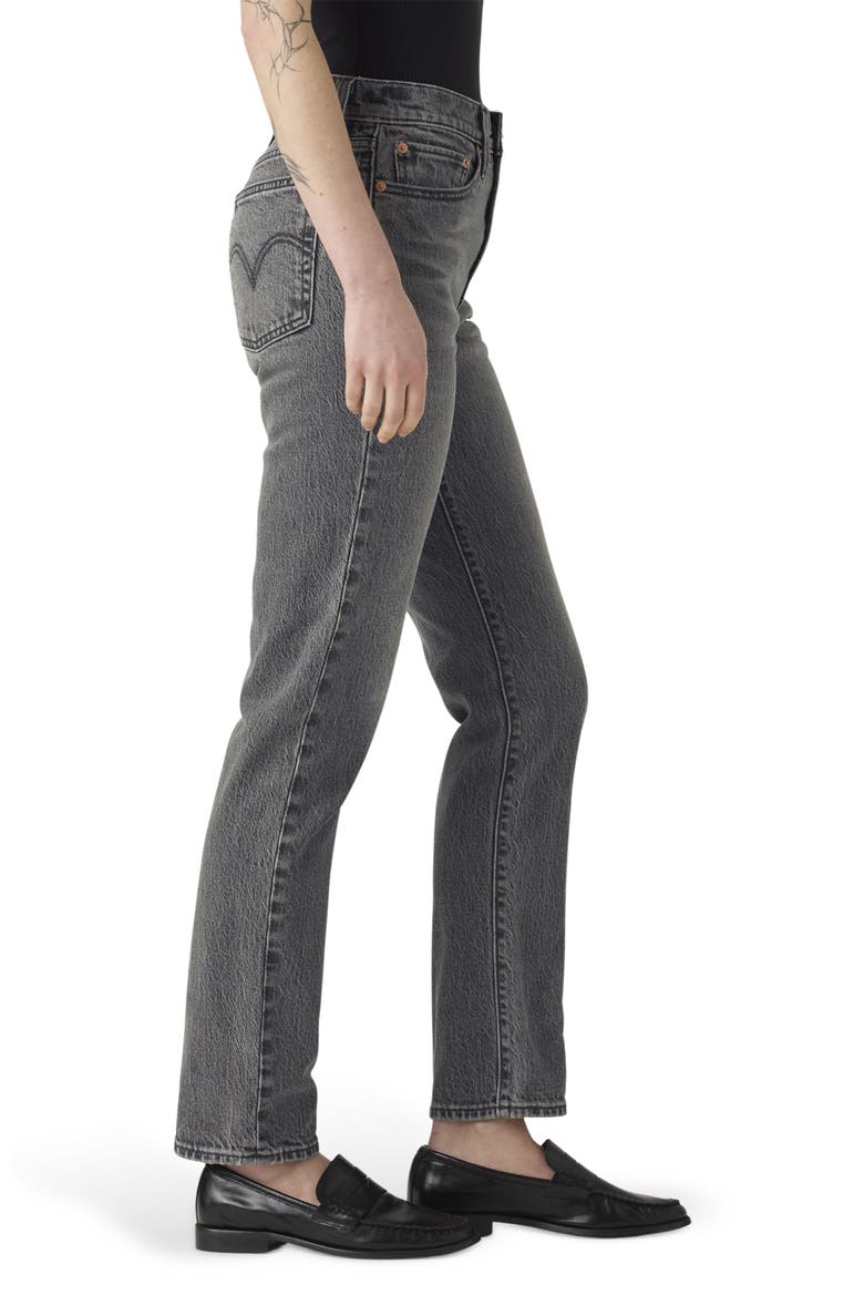 Wedgie High Waist Slim Leg Jeans, Alternate, color, AFTER HOURS NIGHT
