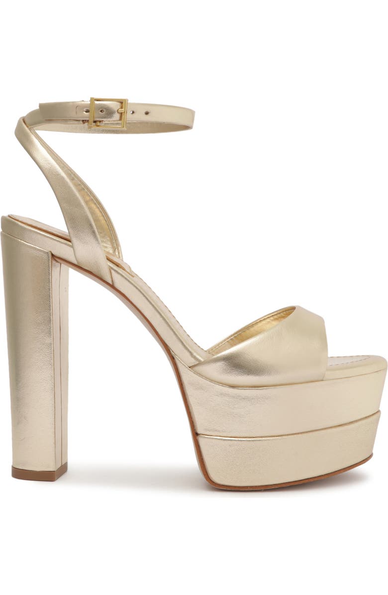 Schutz Kaila Ankle Strap Platform Sandal, Alternate, color,