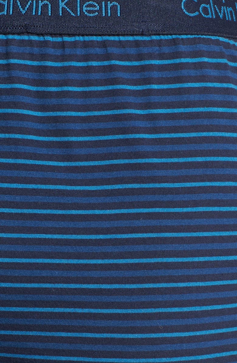 Calvin Klein 'U1029' Slim Fit Stripe Boxer Shorts, Alternate, color, 