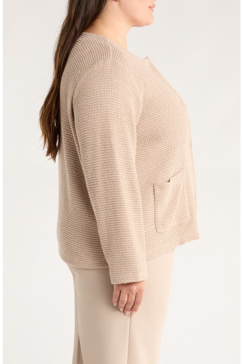 Textured Organic Cotton Jacket, Alternate, color, WHEAT