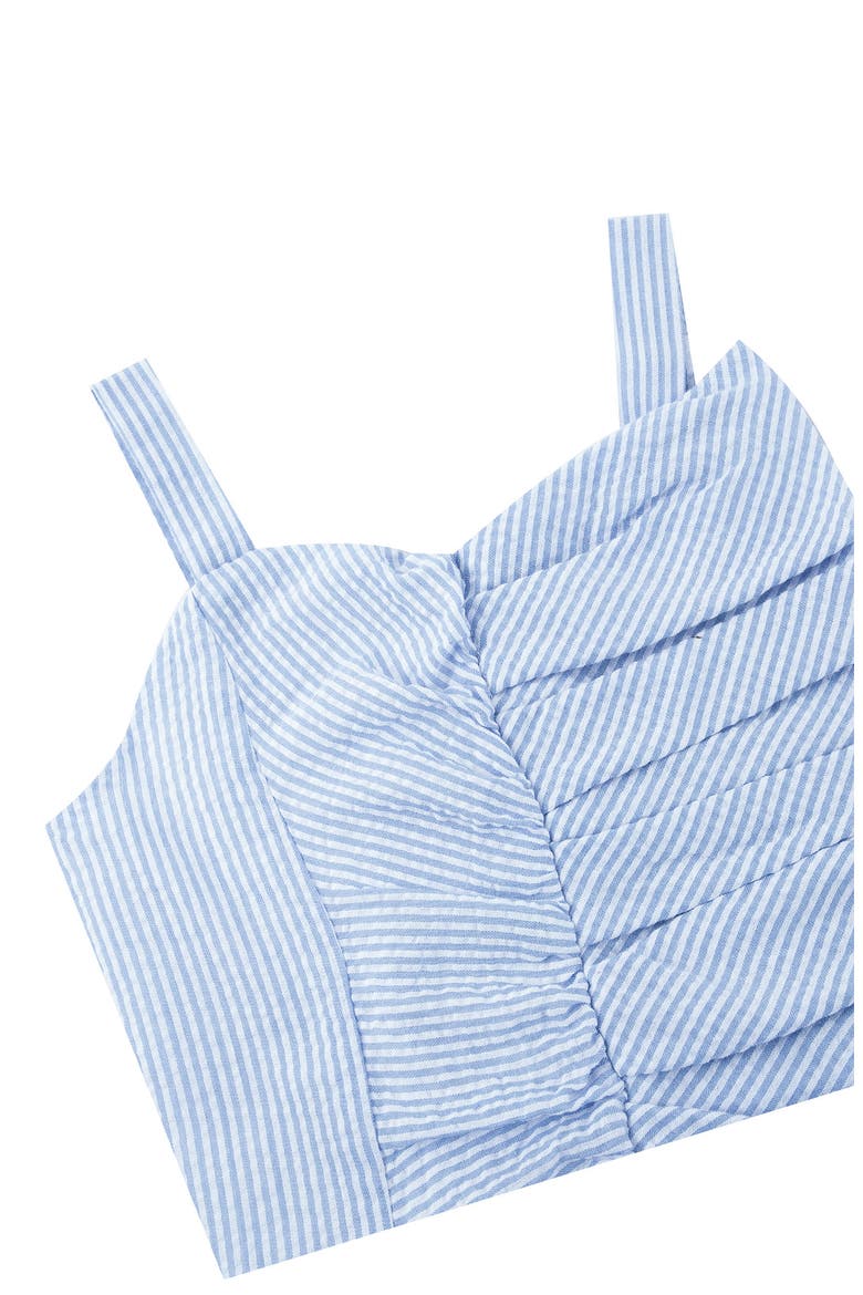Habitual Kids Kids' Scooter Stripe Tank & Ruffle Skirt Set, Alternate, color, STRIPE