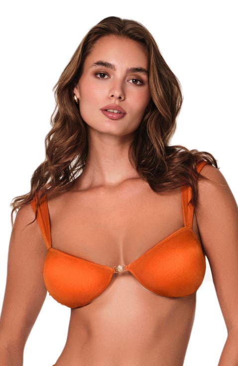 Sophie Bralette-Style With Adjustable Over-The-Shoulder Strap Bikini Top