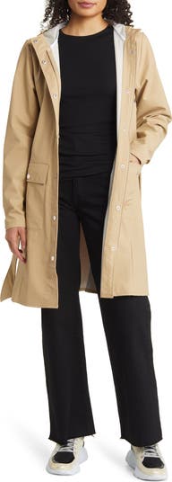 【RAINMAKER】STRETCH BELTED JACKET RAINMAKER】STRETCH BELTED JACKET Black Rain Jacket LPW
