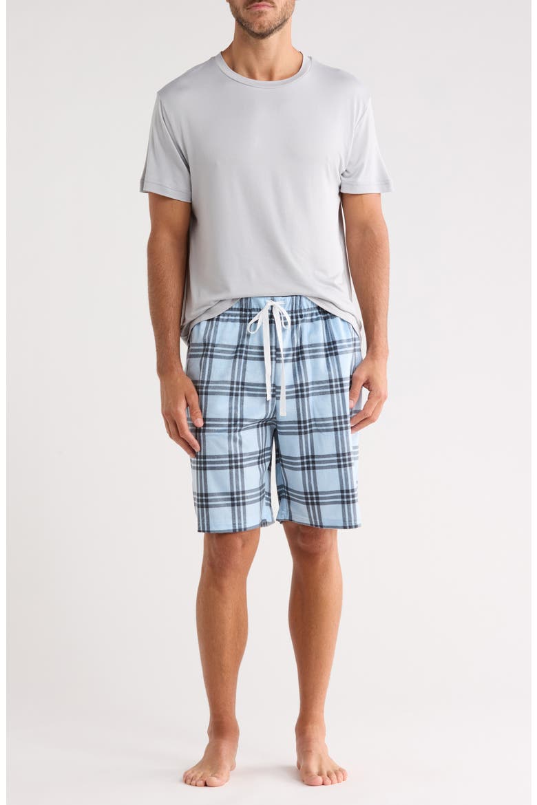 3-Piece Short Pajama Set, Main, color, BLUE MULTI