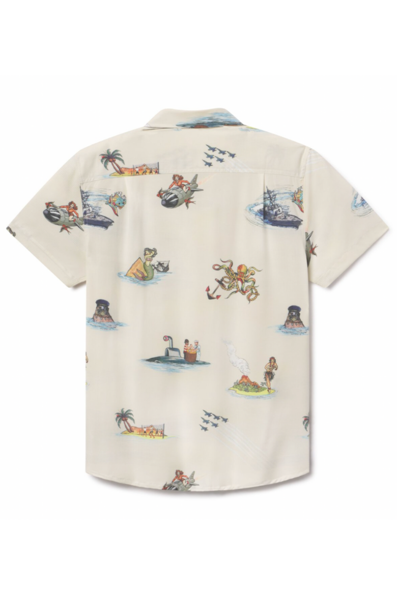 Sailor Stories - Vagabond Button Up, Alternate, color, Cream