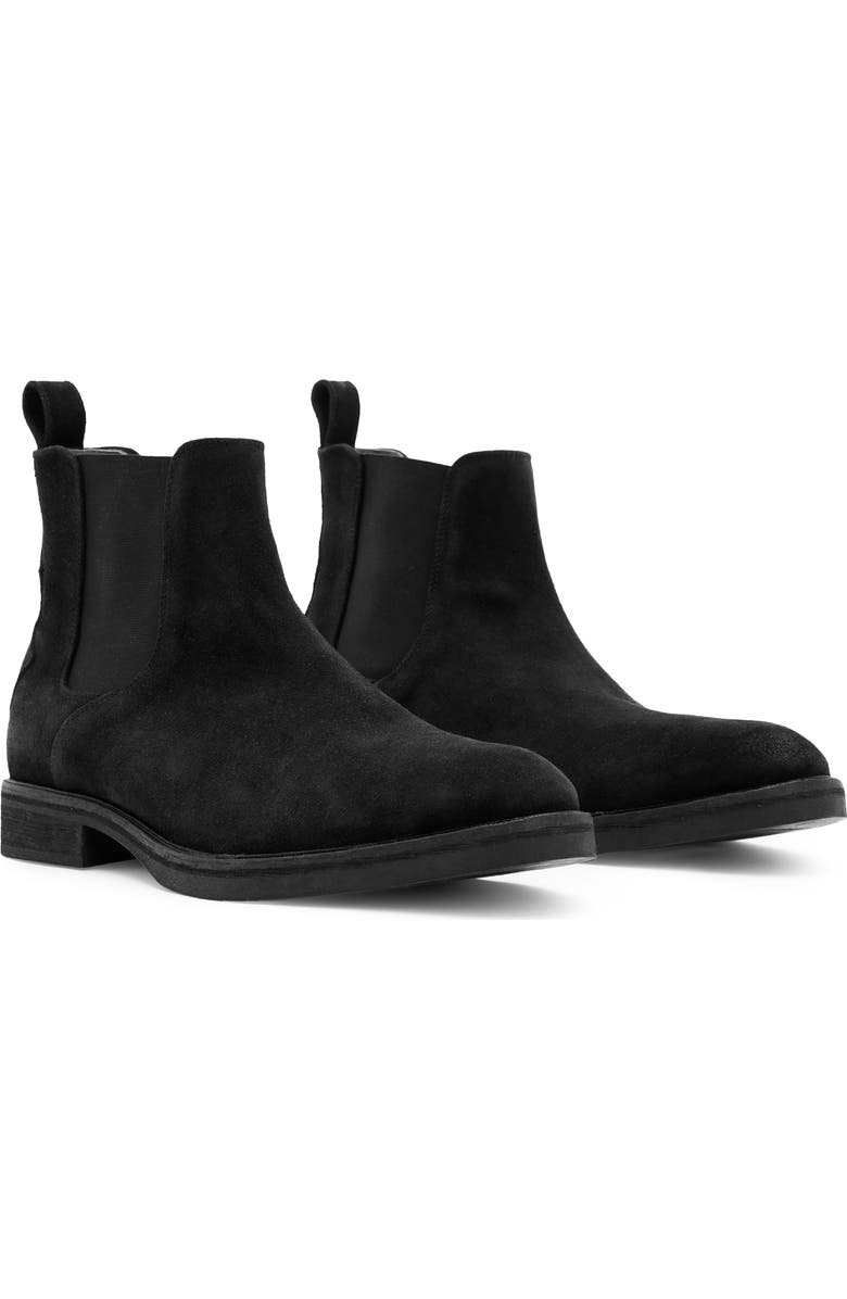 AllSaints Creed Chelsea Boot, Main, color, Black