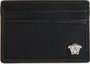 Versace Medusa Leather & Nylon Card Case