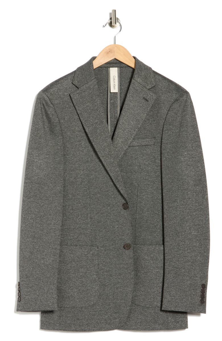 Calvin Klein Notch Lapel Sport Coat, Main, color, Olive