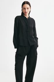 H&M Knot-Button Shirt