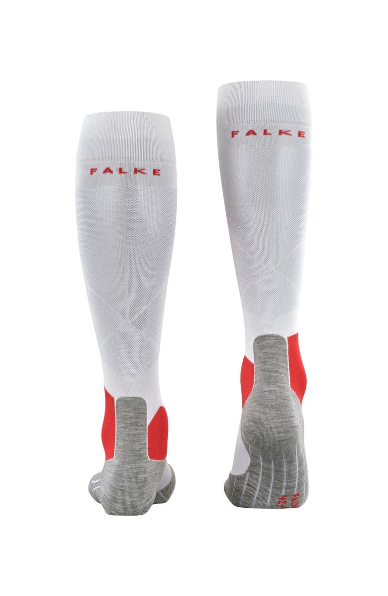 Falke SK5 Expert Ski Socks, Alternate, color, Legacy White